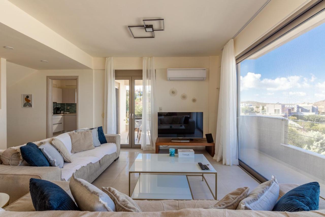 3 Bedroom Villa With Stunning Sea View & Private Parking Elia  外观 照片