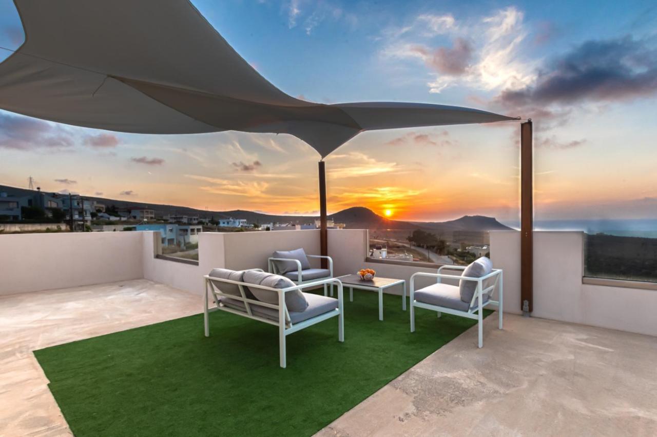 3 Bedroom Villa With Stunning Sea View & Private Parking Elia  外观 照片